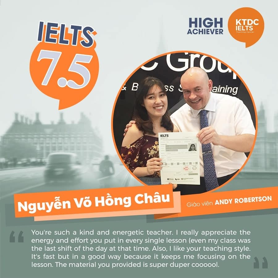 Chia sẻ phương pháp học IELTS từ bạn Hồng Châu IELTS 7.5