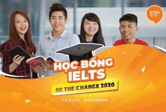 Học bổng 'Be The Change with KTDC' 2020