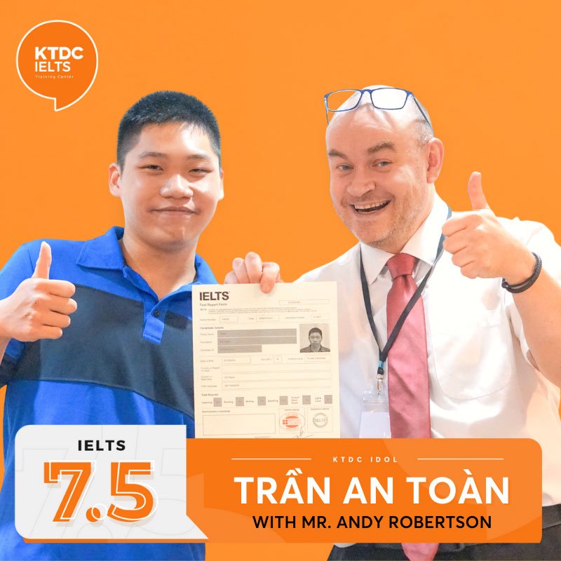Trần An Toàn IELTS 7.5