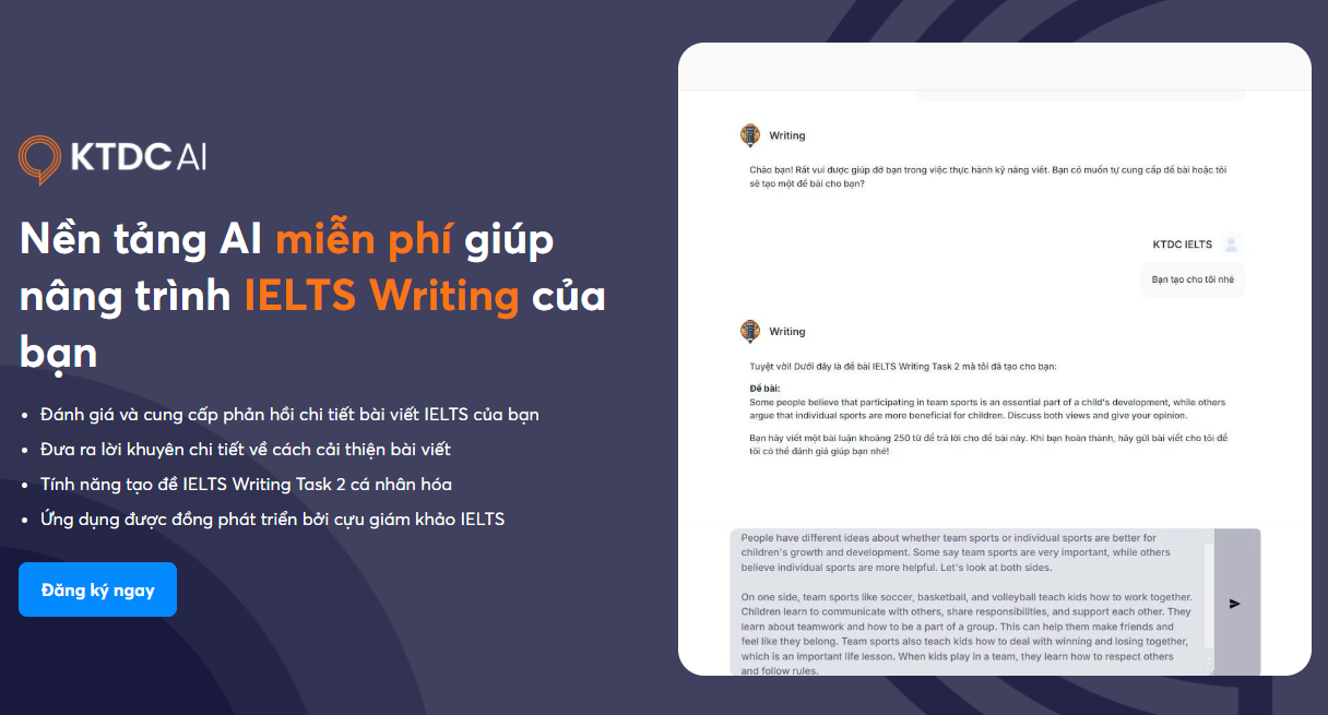 KTDC AI writing