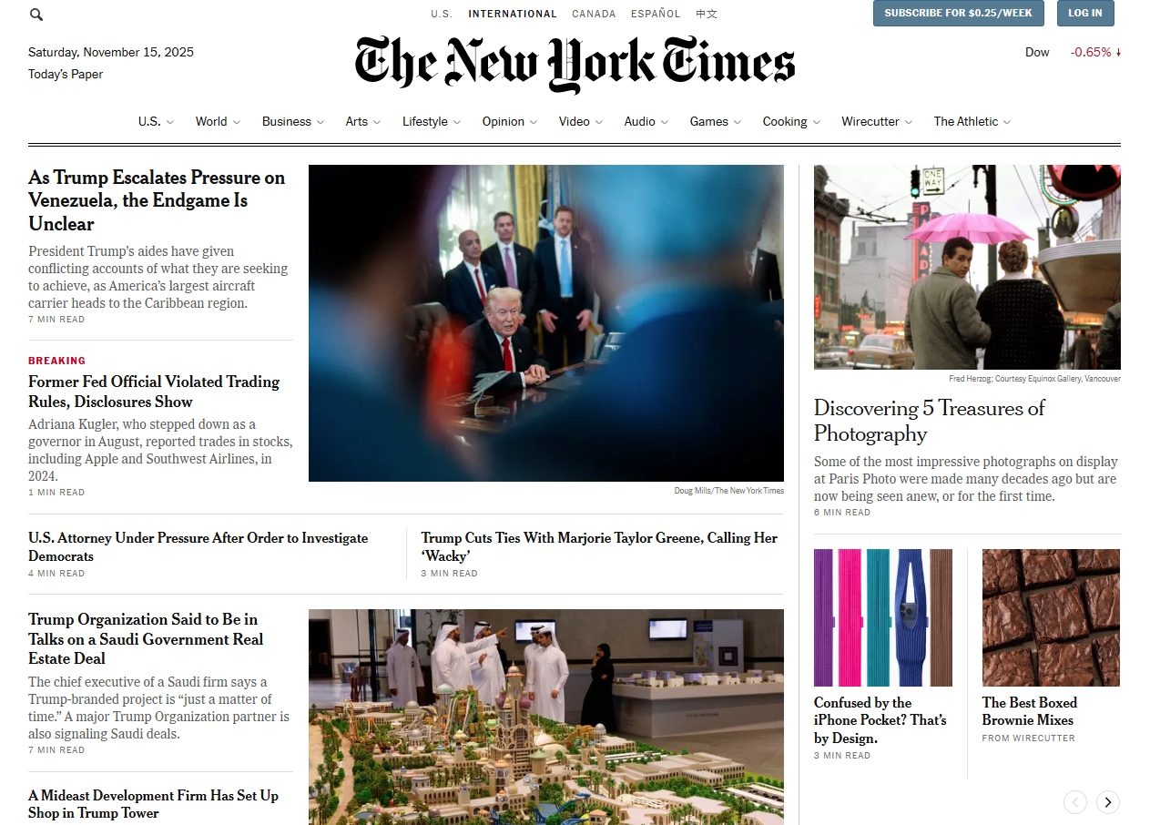 the New York Times
