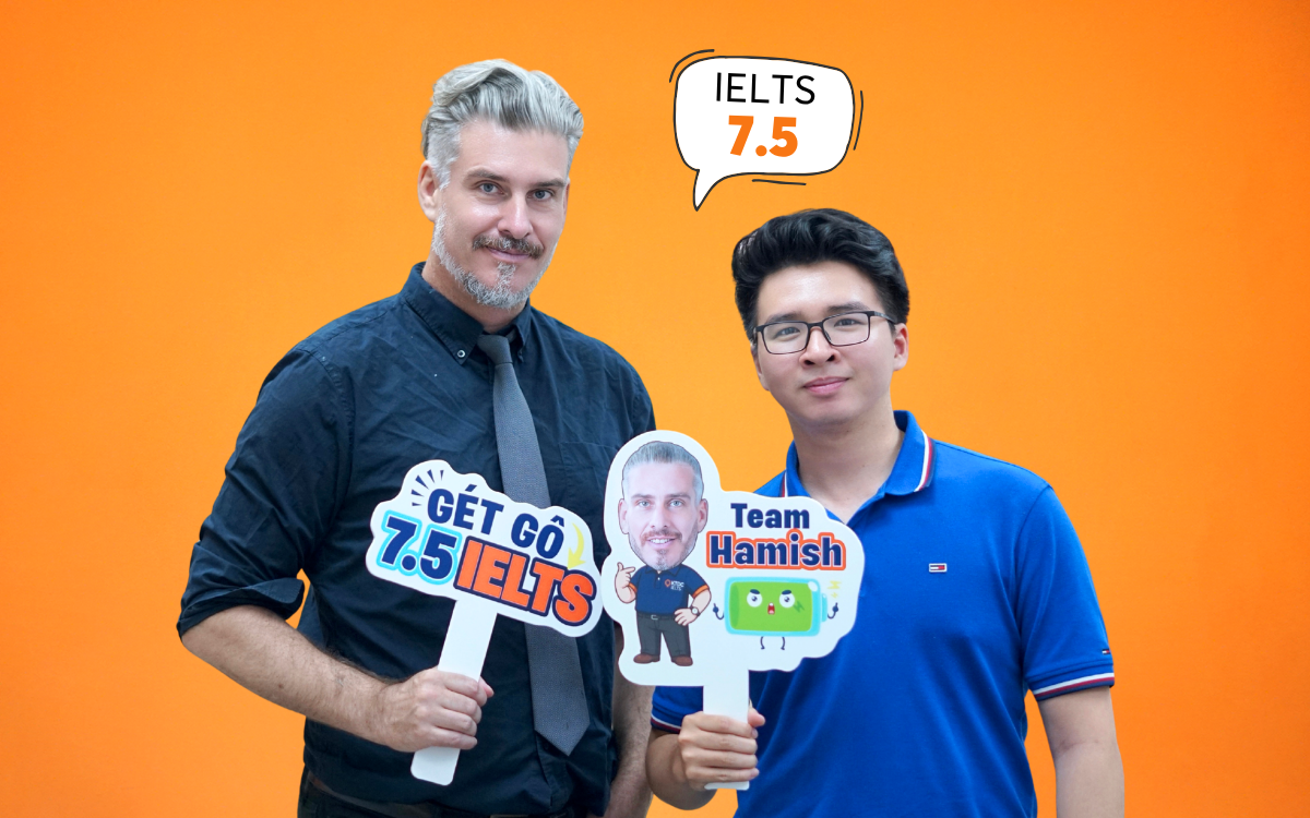 Hành trình 7.5 IELTS của chàng trai IT